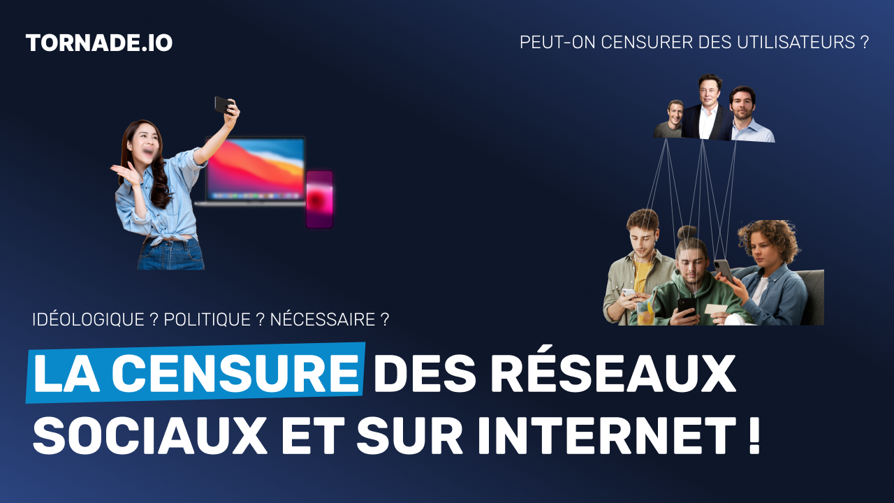 Illustration pour l'article La censure des réseaux sociaux et sur internet