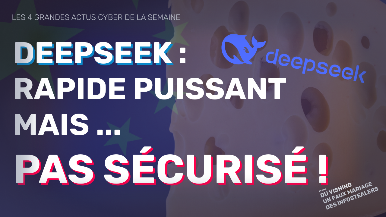Illustration pour l'article DeepSeek : rapide, puissant mais pas sécurisé !