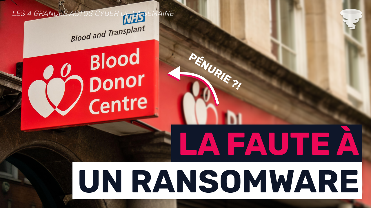 Illustration pour l'article Plus de sang disponible à cause d’une cyber attaque ?!